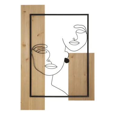 Płyta ścienna FACES Ferro i Wood 63x2x90 cm